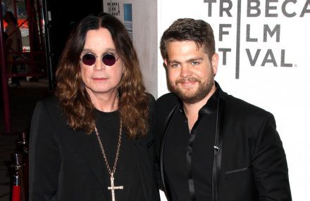 Ozzy Osbourne and Jack Osbourne at the premiere of God Bless Ozzy Osbourne 2011 - Famous BangShowbiz