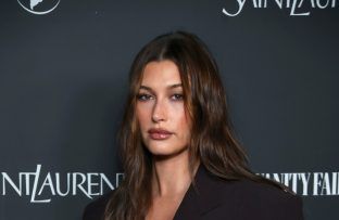 Hailey Bieber - March 2024 - NBCUniversal Oppenheimer screening - LA - Getty BangShowbiz