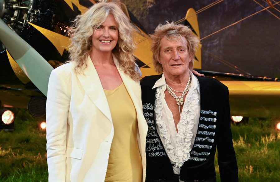 Penny Lancaster and Sir Rod Stewart - FAMOUS - London - May - 2025 - Final Reckoning global premiere BangShowbiz
