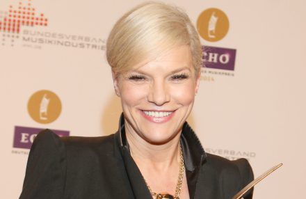 Ina Mueller / Echo 2014 Messe Berlin / rtn - radio tele nord Patrick Becher / 03/2014 BangShowbiz