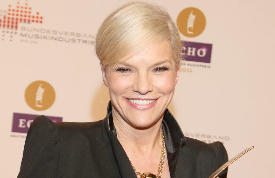 Ina Mueller / Echo 2014 Messe Berlin / rtn - radio tele nord Patrick Becher / 03/2014 BangShowbiz