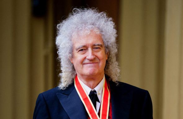Brian May - Knighted - 2023 - Getty BangShowbiz