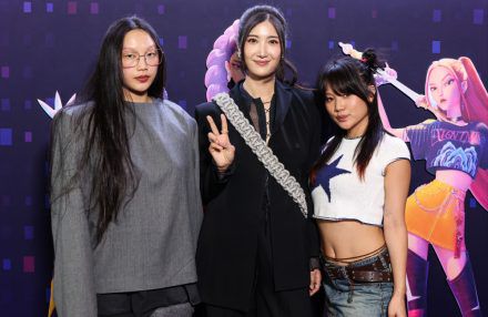 Audrey Nuna, EJAE, Kim Eun Jae, Rei Ami - KPop Demon Hunters LA screening 2025 - Avalon BangShowbiz