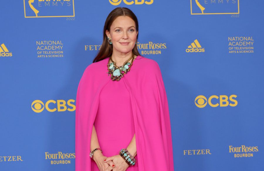 Drew Barrymore at Daytime Emmy Awards in Pasadena, California - Getty - June 2022 BangShowbiz