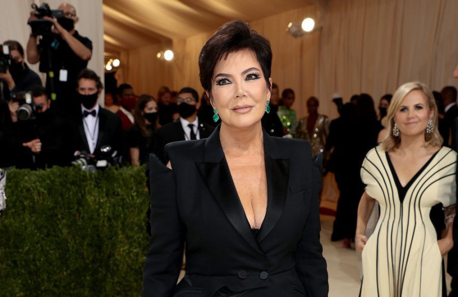 Kris Jenner at the Met Gala September 2021 Getty BangShowbiz