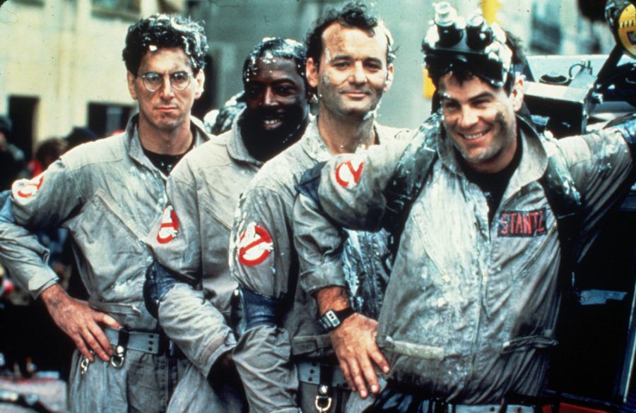 Harold Ramis, Ernie Hudson, Bill Murray and Dan Aykroyd - Avalon - 1984 - Ghostbusters BangShowbiz