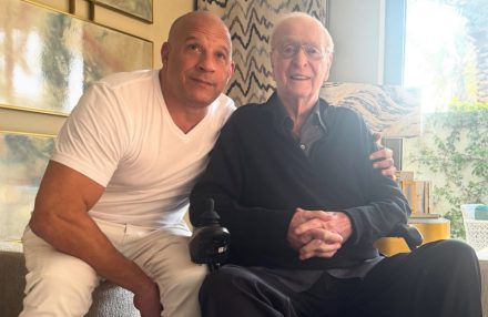 Vin Diesel and Michael Caine - Instagram - December 2025 BangShowbiz