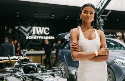 Simone Ashley -  IWC Schaffhausen Watches and Wonders Booth - April 2025 BangShowbiz
