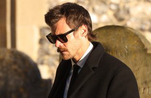 Harry Styles arrives at funeral of Liam Payne - Getty - November BangShowbiz