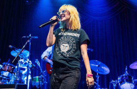 Hayley Williams of Paramore performs during Remi Wolf's Bonnaroo Superjam 2025 - Getty BangShowbiz