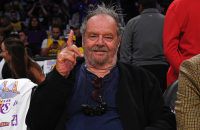 Jack Nicholson attends game three of the Western Conference Finals May 2023 - Getty BangShowbiz
