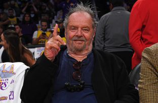 Jack Nicholson attends game three of the Western Conference Finals May 2023 - Getty BangShowbiz