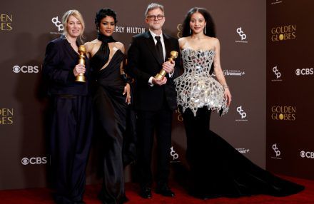 Nikki Glaser - 82nd Annual Golden Globe Awards 2025 - Getty BangShowbiz