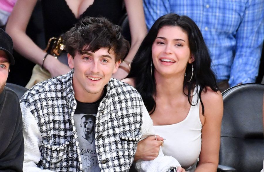 Timothee Chalamet and Kylie Jenner At The Los Angeles Lakers Game 2025 - Getty BangShowbiz