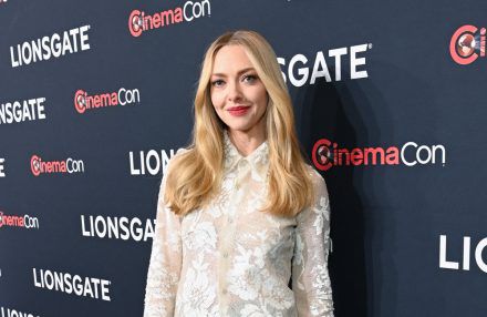 Amanda Seyfried attends the Lionsgate presentation during 2025 CinemaCon - EPK - Getty BangShowbiz