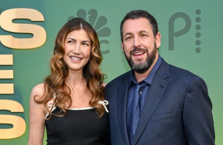 Jackie Sandler and Adam Sandler -   People’s Choice Awards 2024 - Getty BangShowbiz