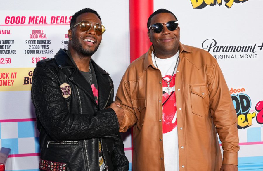 Kel Mitchell and Kenan Thompson at Good Burger 2 premiere in New York City - Getty - November 2023 BangShowbiz