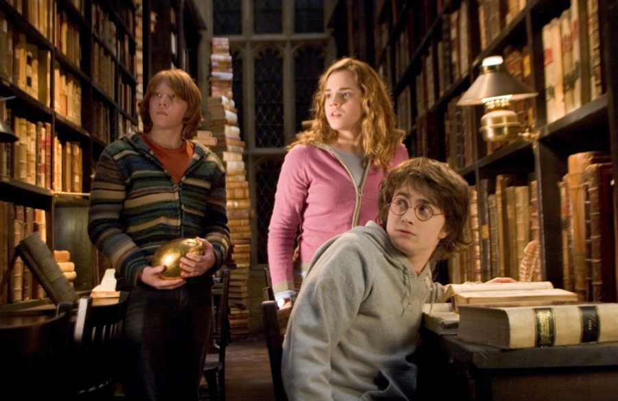 Rupert Grint, Emma Watson and Daniel Radcliffe - Avalon - 2005 - Harry Potter and the Goblet of Fire BangShowbiz