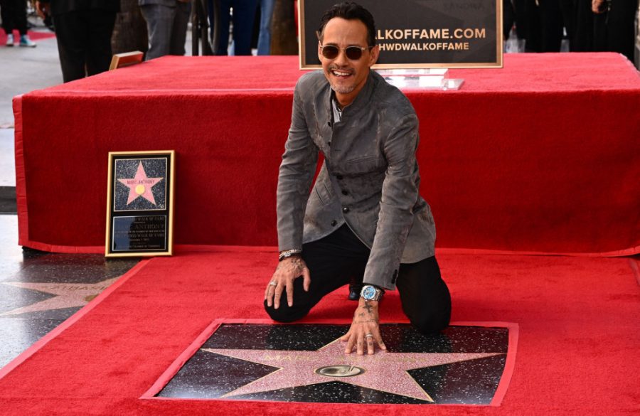 Marc Anthony receives a star on the Hollywood Walk of Fame Sept 2023 - Getty BangShowbiz