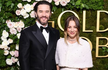 Tom Pelphrey and Kaley Cuoco - AVALON - JANUARY 2025 - Golden Globe Awards Beverly Hilton Hotel BangShowbiz