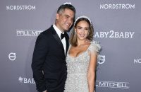 Cash Warren and Jessica Alba - Baby2Baby Gala 2019 - Getty BangShowbiz