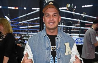 Pietro Lombardi at The Great Fight Night in Cologne April 2022 - Getty BangShowbiz