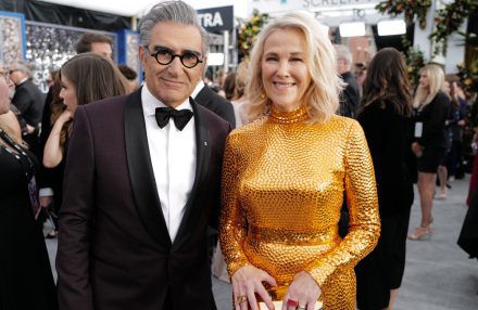 Eugene Levy and Catherine O Hara - Screen Actors Guild Awards 2020 - Getty  BangShowbiz