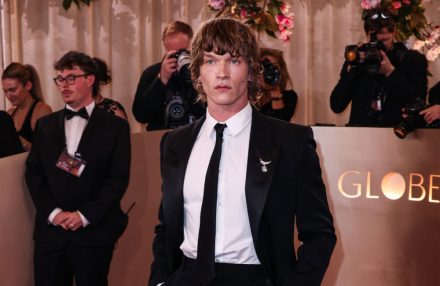 Connor Storrie Golden Globe Awards January 2026 Avalon BangShowbiz