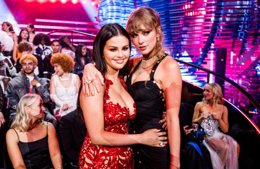 Taylor Swift and Selena Gomez - 2023 Video Music Awards - Getty BangShowbiz