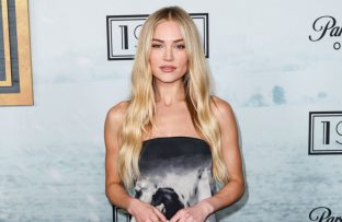 Michelle Randolph at Paramount Plus premiere for 1923 - Avalon - February 2025 BangShowbiz