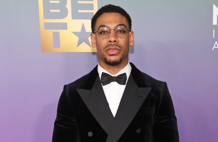 Aaron Pierre attends the 55th NAACP Image Awards at Shrine Auditorium LA March 2024 - Getty BangShowbiz