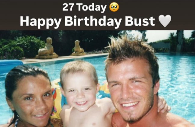 Beckhams - Instagram BangShowbiz