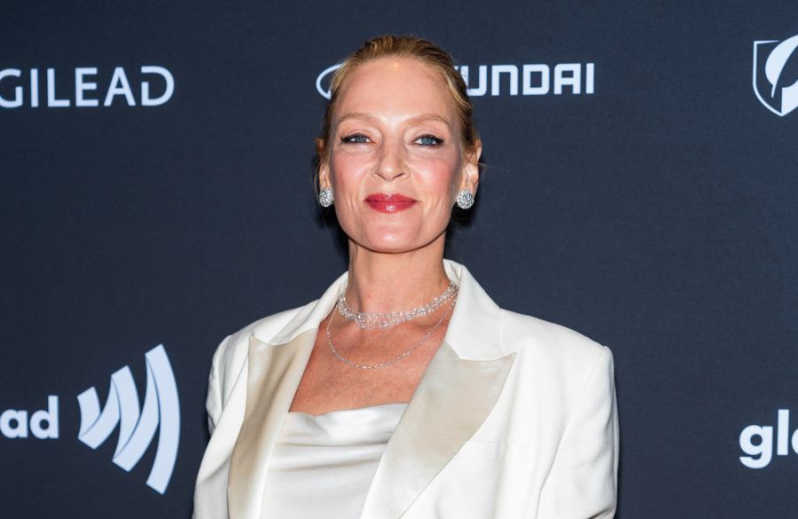 Uma Thurman attends the 35th Annual GLAAD Media Awards -  Getty BangShowbiz
