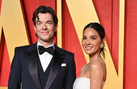 John Mulaney and Olivia Munn - March 2025 - Ocars Vanity Fair afterparty - LA - Getty BangShowbiz