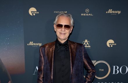 Andrea Bocelli - US premiere screening of Andrea Bocelli 30: The Celebration 2024 - Getty BangShowbiz