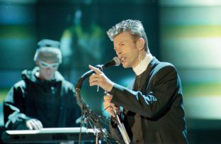 David Bowie - Pet Shop Boys - Getty - BRIT AWARDS 1996 BangShowbiz