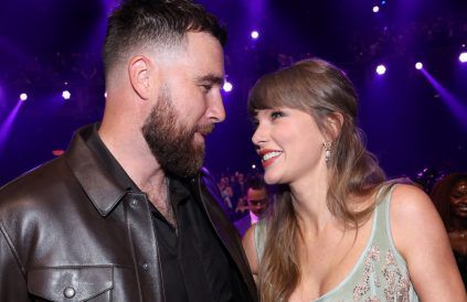 Travis Kelce and Taylor Swift attends the 2026 iHeartRadio Music Awards - Getty BangShowbiz
