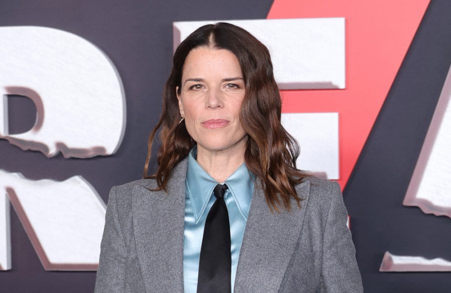 Neve Campbell attends the Los Angeles Premiere of Scream 7 - Getty BangShowbiz