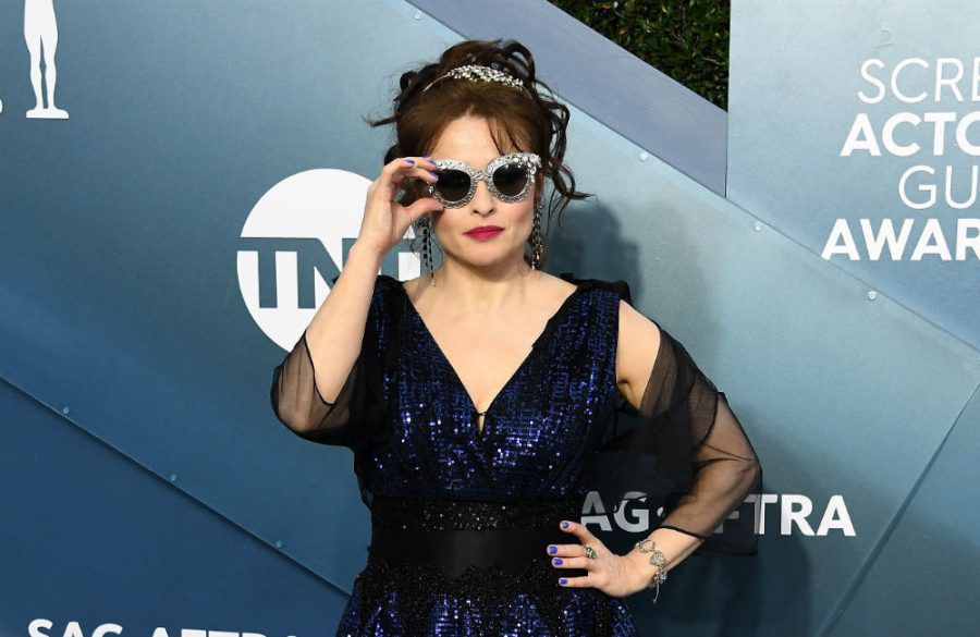 Helena Bonham Carter at the SAG Awards January 2020 Getty BangShowbiz