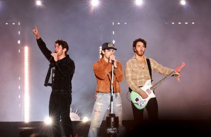 Jonas Brothers - ATandT Playoff Playlist Live 2023 - Getty BangShowbiz