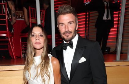 Victoria Beckham and David Beckham - Time 100 Gala 2026 - Getty BangShowbiz
