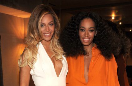 Beyonce Knowles and Solange Knowles -  CHIME FOR CHANGE One-Year Anniversary Event - Getty BangShowbiz