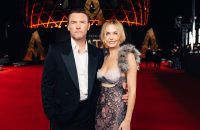 Sam Worthington and Lara Worthington attend the European Premiere of Avatar Fire and Ash - Getty BangShowbiz