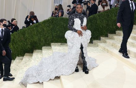 Simone Biles - Met Gala 2021 - Getty BangShowbiz