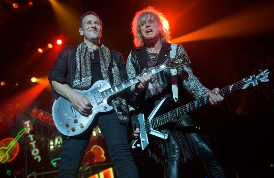 Vivian Campbell and Rick Savage - Def Leppard at Wembley 2015 - Avalon BangShowbiz