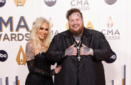 Bunnie Xo and Jelly Roll - Nov 2023 - CMA ceremony - TN - Getty BangShowbiz