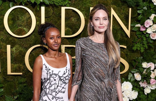Zahara Jolie Pitt and Angelina Jolie - January 2025 - Avalon BangShowbiz