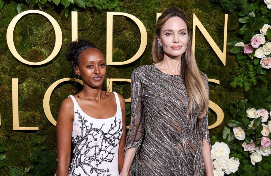 Zahara Jolie Pitt and Angelina Jolie - January 2025 - Avalon BangShowbiz