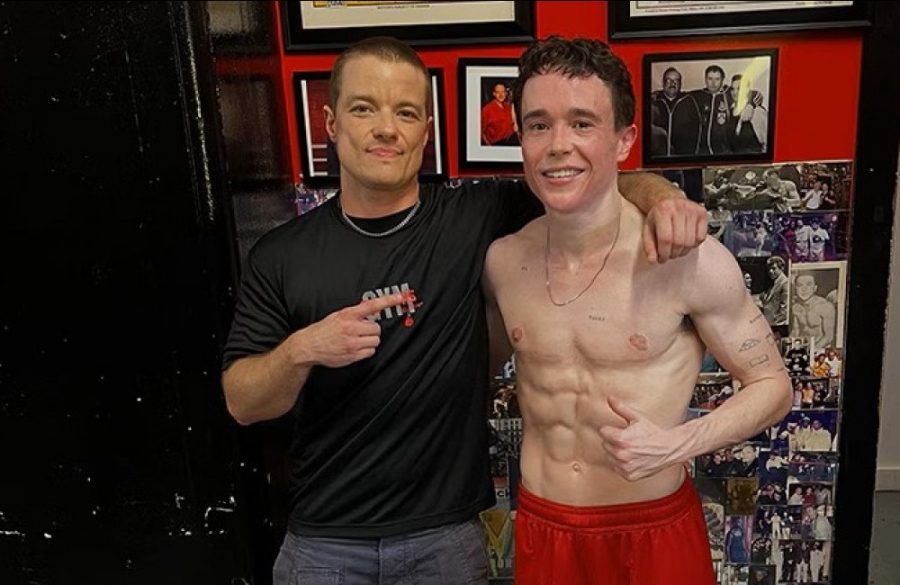 Elliot Page after boxing workout - ONE USE Instagram - June 2026 BangShowbiz
