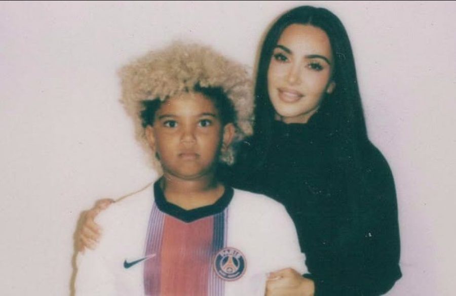 Kim Kardashian and son Saint - 4th June 2026 - Instagram - Nike campaign behind the scenes BangShowbiz